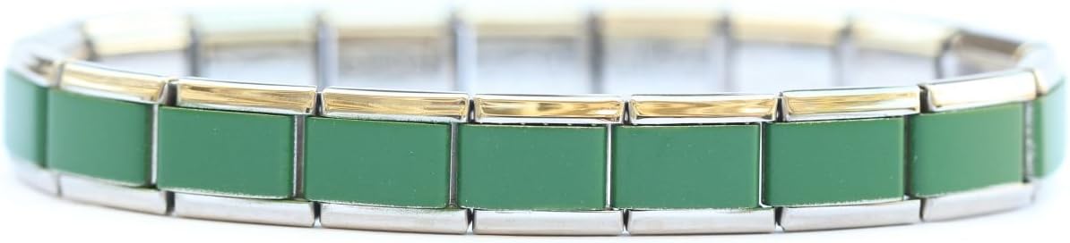 Italian Charm Starter Bracelet (18 links for standard size and 9 links for superlinks)