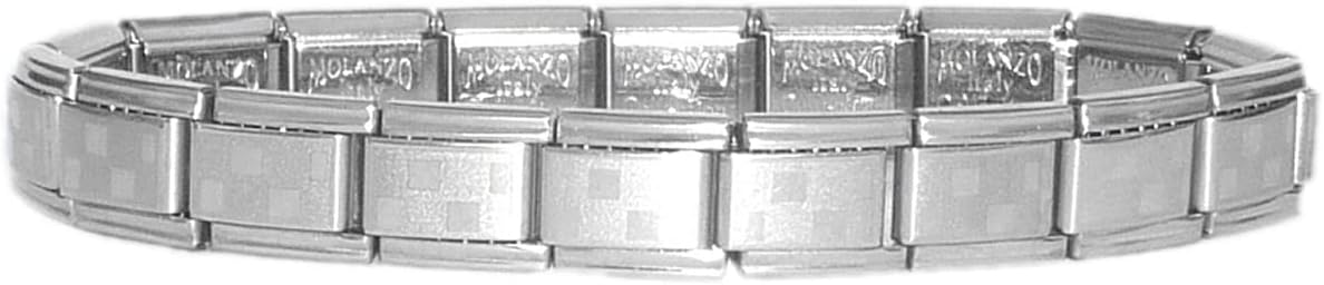 Italian Charm Starter Bracelet (18 links for standard size and 9 links for superlinks)