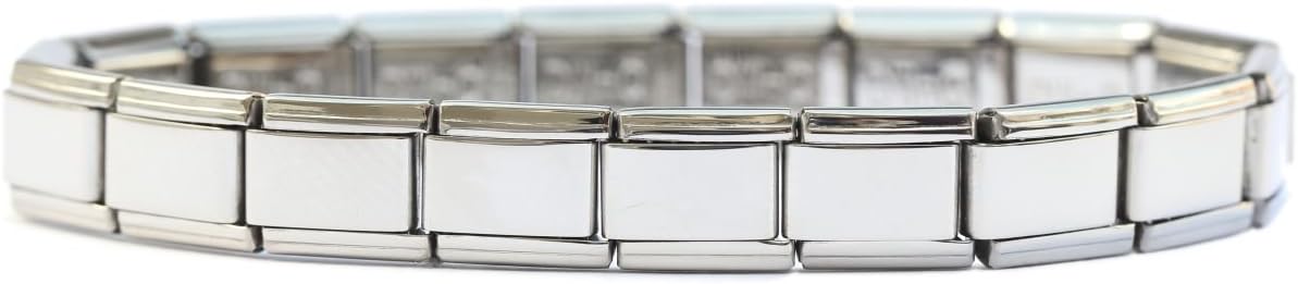 Italian Charm Starter Bracelet (18 links for standard size and 9 links for superlinks)