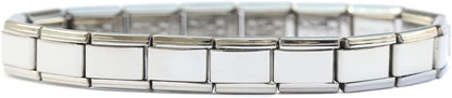 Italian Charm Starter Bracelet (18 links for standard size and 9 links for superlinks)