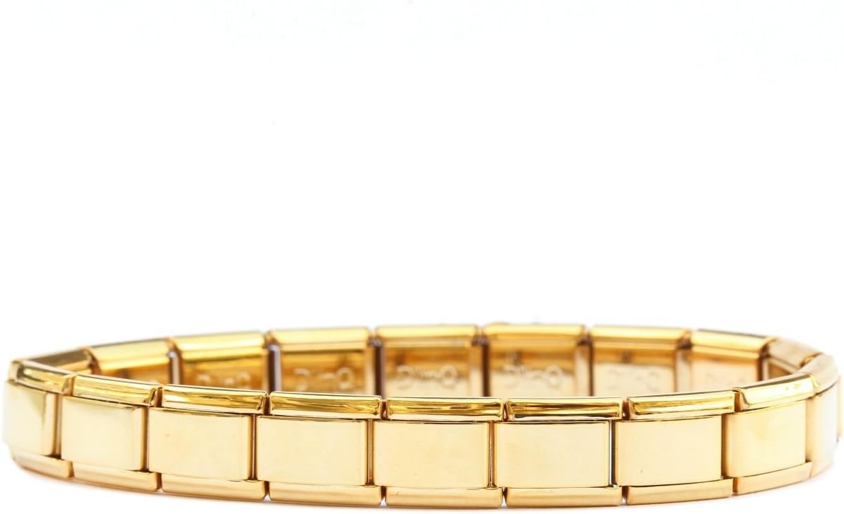 Italian Charm Starter Bracelet (18 links for standard size and 9 links for superlinks)