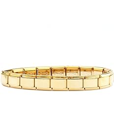 Italian Charm Starter Bracelet (18 links for standard size and 9 links for superlinks)