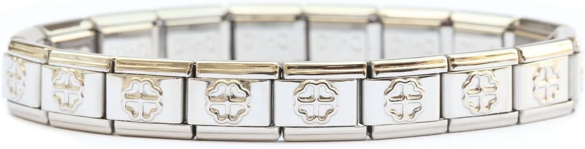 Italian Charm Starter Bracelet (18 links for standard size and 9 links for superlinks)