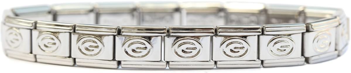 Italian Charm Starter Bracelet (18 links for standard size and 9 links for superlinks)