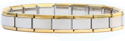 Italian Charm Starter Bracelet (18 links for standard size and 9 links for superlinks)