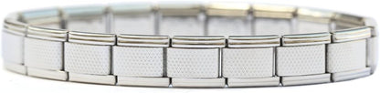 Italian Charm Starter Bracelet (18 links for standard size and 9 links for superlinks)