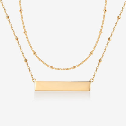 Horizontal Bar Necklace