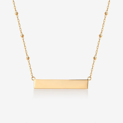 Horizontal Bar Necklace