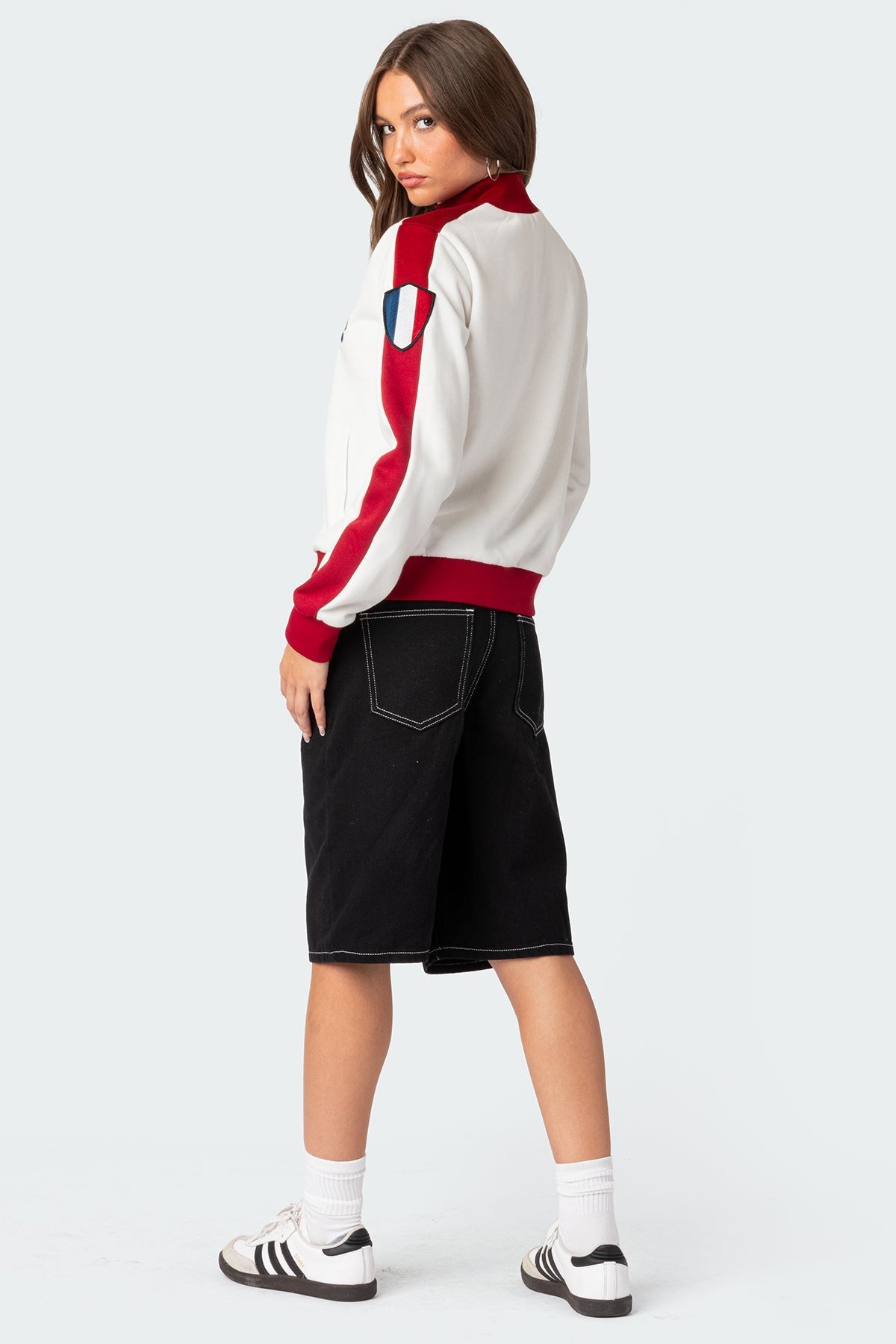 France Zip Up Sweatshirt