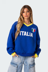 Italy Oversized Sweatshirt