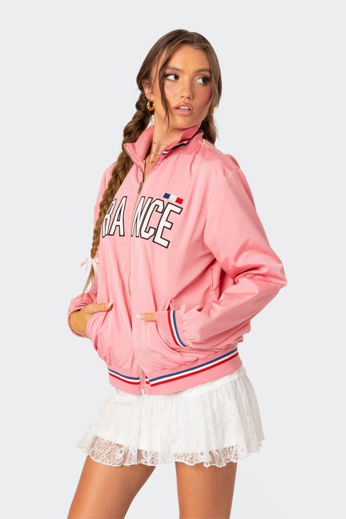 France Oversized Track Jacket