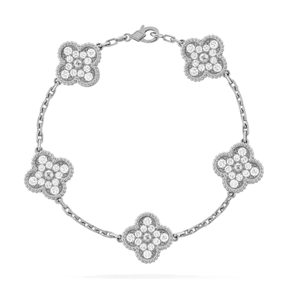 Aimee Diamond Clover Bracelet