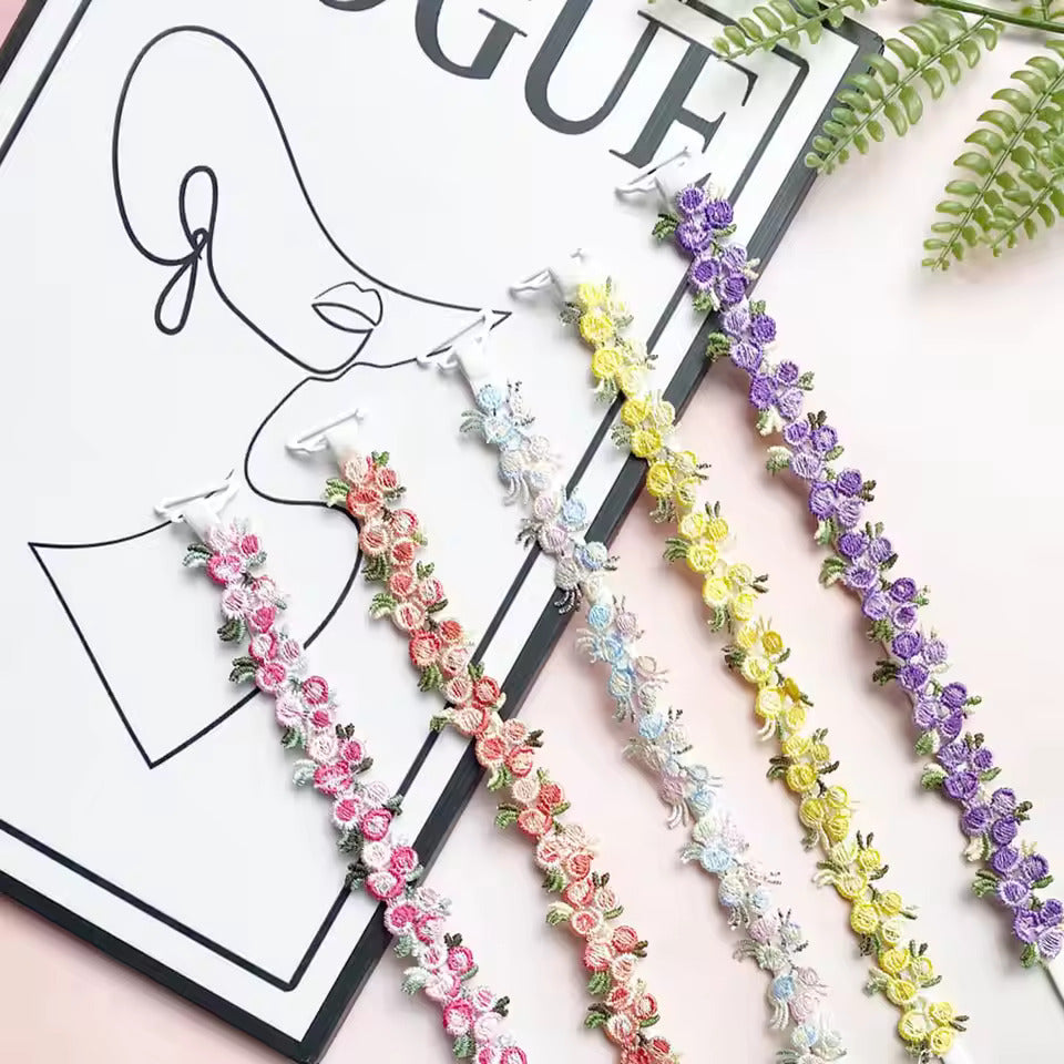 Flower Bra Strap (5 Pack)