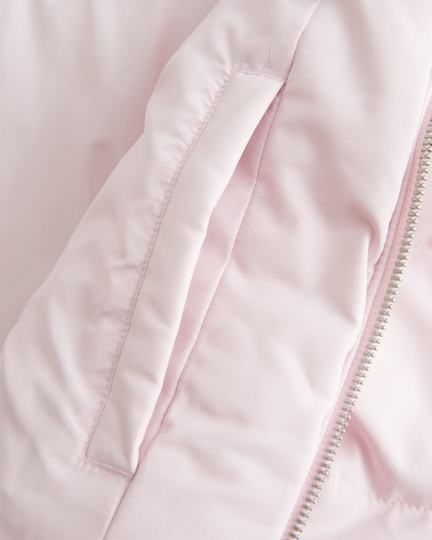 Faux Fur Trim Puffer Bomber Jacket