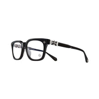 CHROMEHEARTS COX UCKER BLACK GLASSES