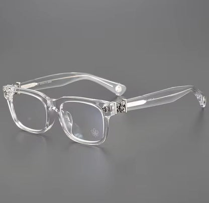 CHROMEHEARTS COX UCKER BLACK GLASSES