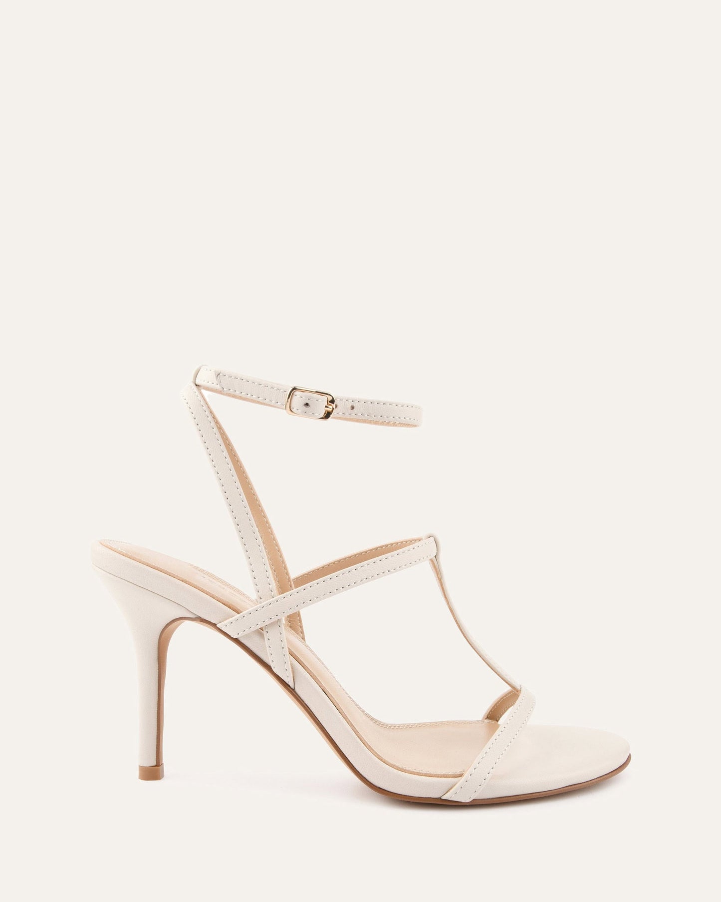 WHITE HADID HEELS