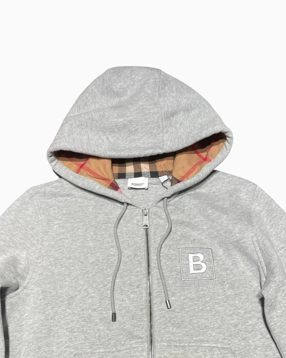Unisex Burberry Zip Up Hoodie