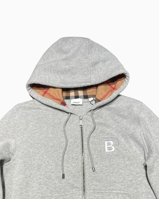 Unisex Burberry Zip Up Hoodie