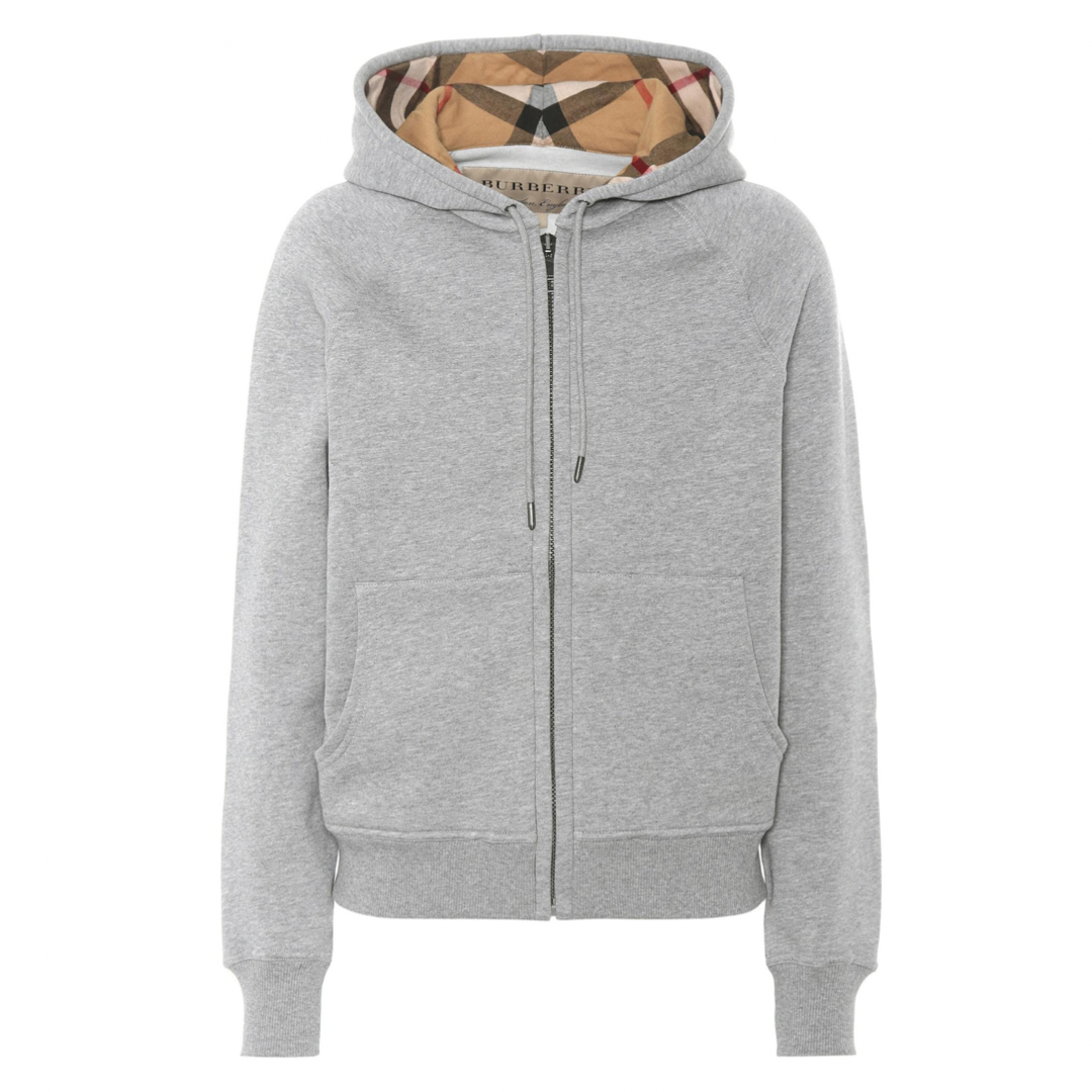 Unisex Burberry Zip Up Hoodie