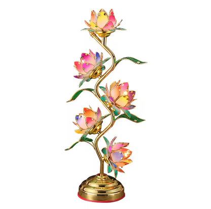 Pink Lotus Floor Lamp