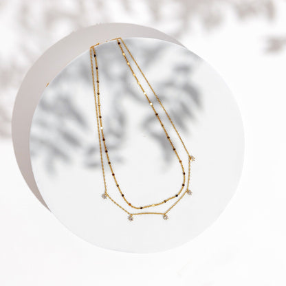 Cubic Zirconia Chain Necklace