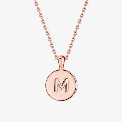 Initial Disc Pendant