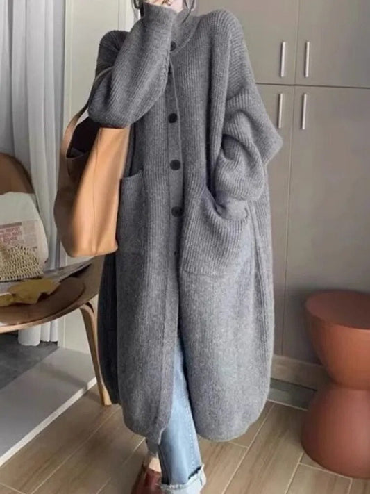 Knitted Oversized Cardigan