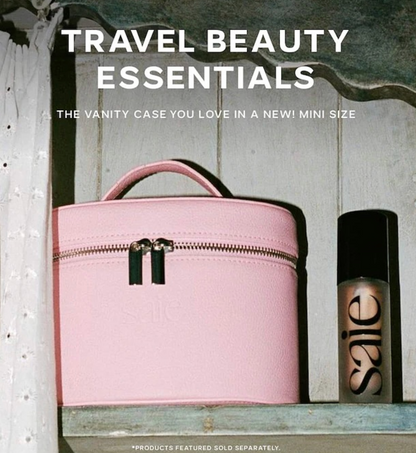 Melanie Blush Pink Vanity Case