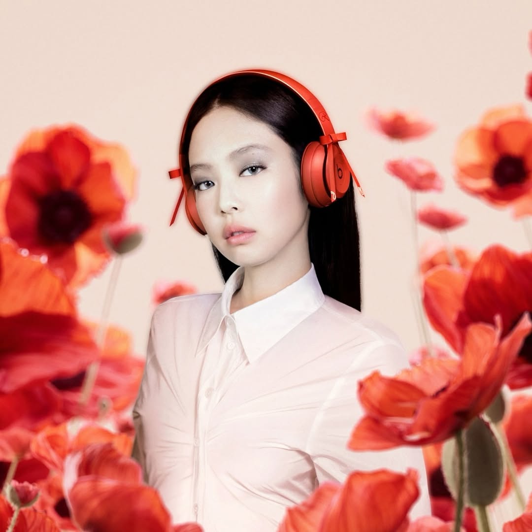 Jennie Ruby Red Headphones