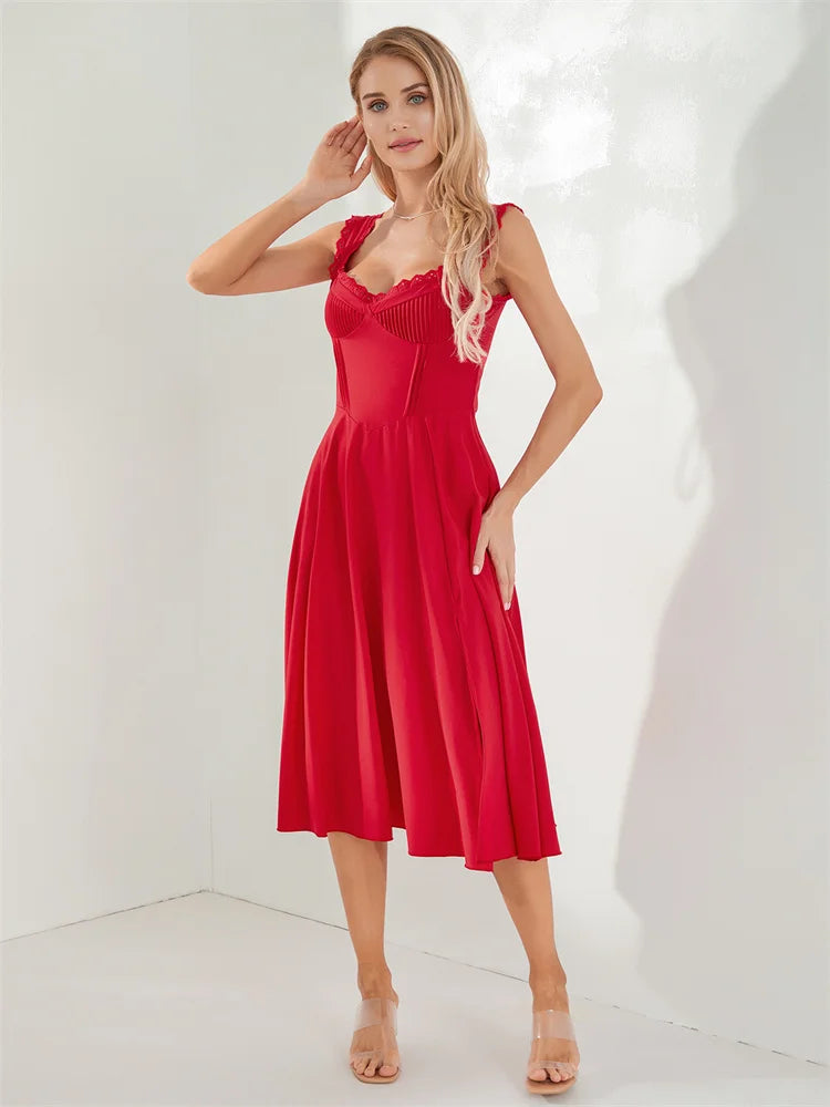 Madeline Midi Lace Dress