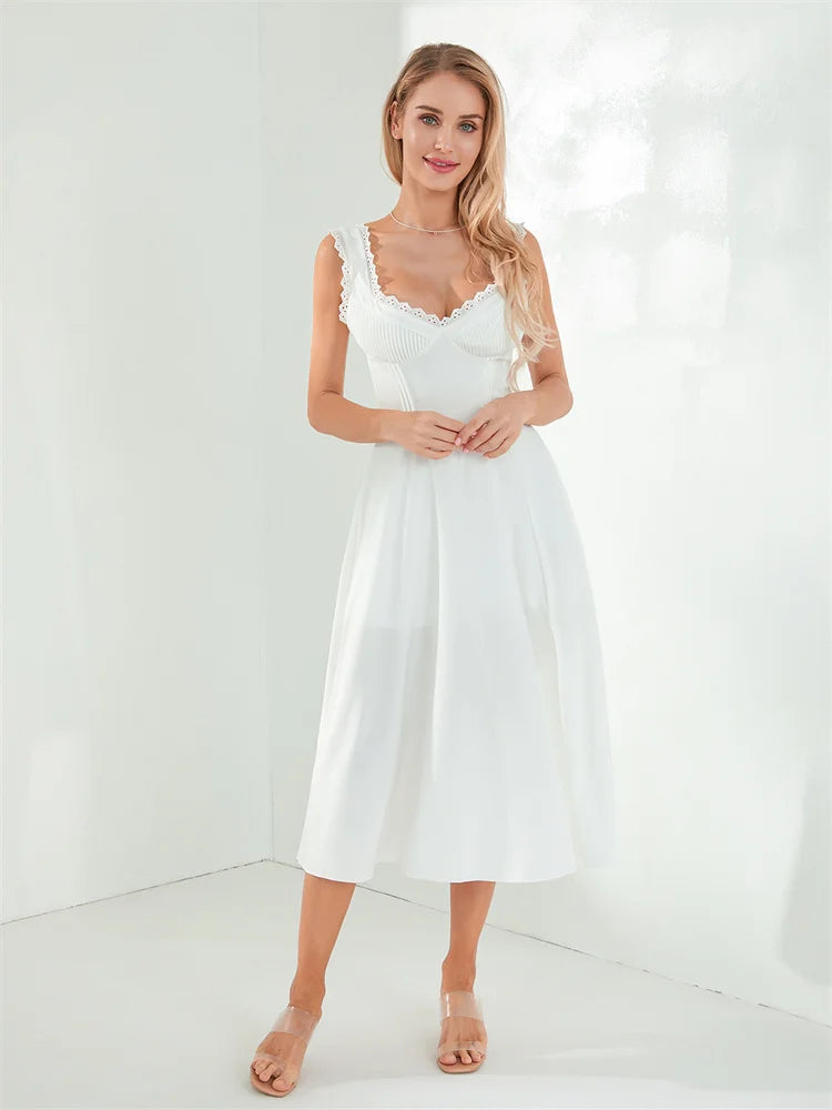 Madeline Midi Lace Dress