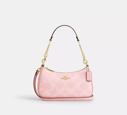 PINK POWDER TERI SHOULDER BAG
