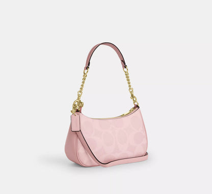 PINK POWDER TERI SHOULDER BAG