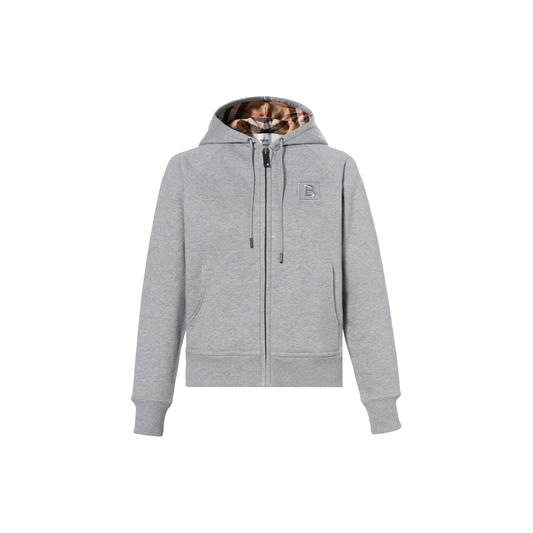 The Grey Berry Zip Up