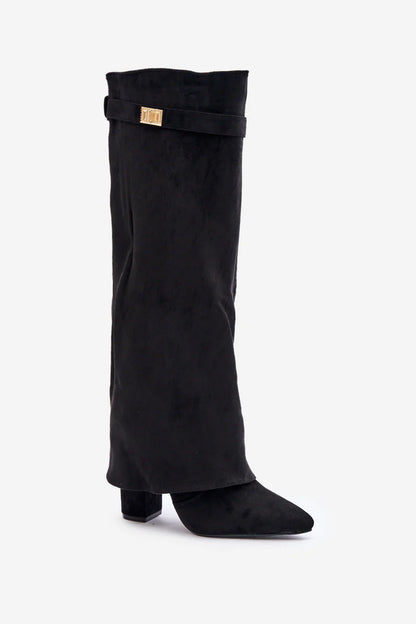 LAVISTA SUDE KNEE HIGH BOOTS