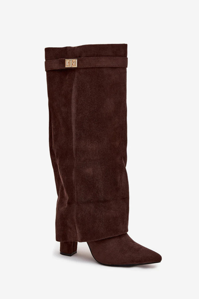 LAVISTA SUDE KNEE HIGH BOOTS