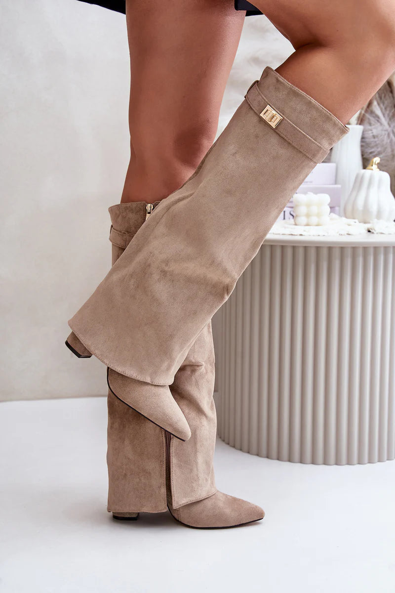 LAVISTA SUDE KNEE HIGH BOOTS