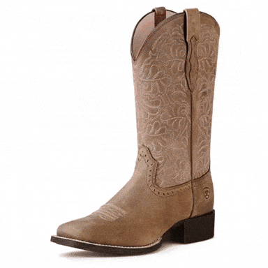 PINK STITCHED COWGIRL BOOTS