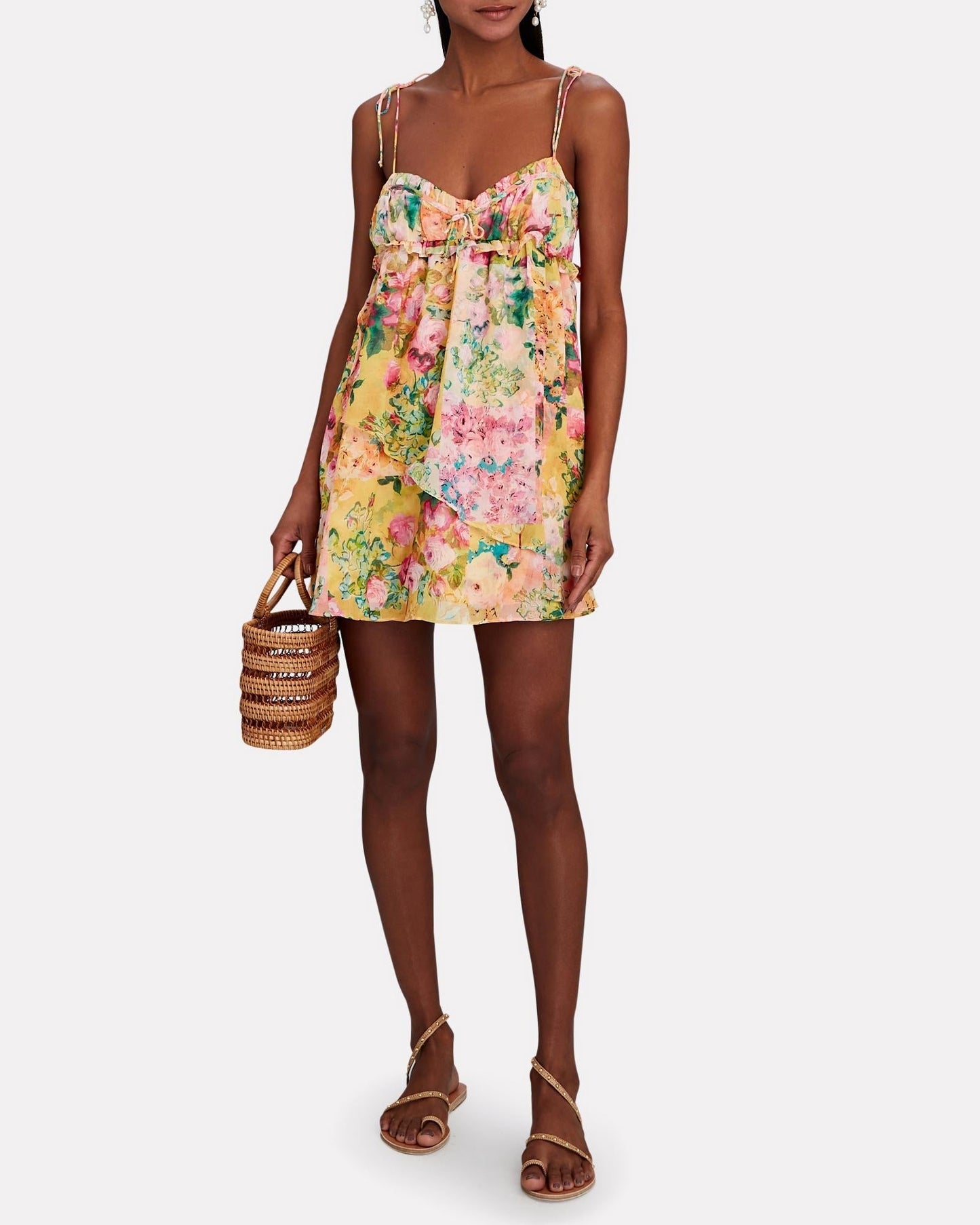 MADISON FLORAL MINI DRESS