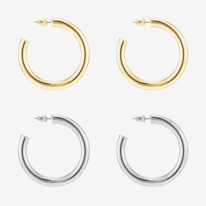 Round Chunky Hoops