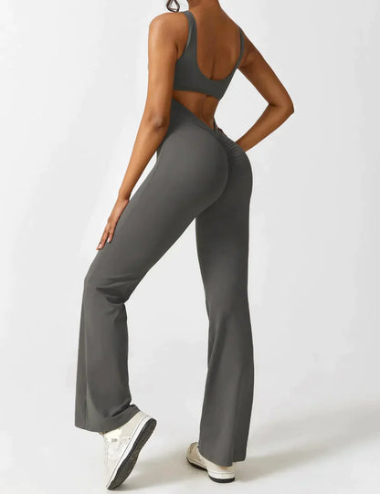 V-BACK JUMPSUIT